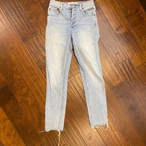 Denim Forum Yoko High Rise Slim sz 25